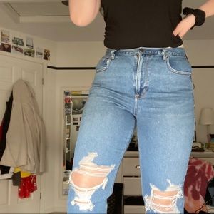 American Eagle mom jeans